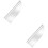2Pièces Rouleaux Cellophane Transparent Pour Fleurs Cadeaux 1