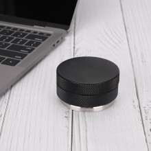 58mm Black Stainless Steel Coffee Tamper