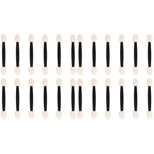 48Pièces Pinceaux Et Yeux Dérmatophile Noir Et