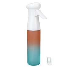300ml Reusable Leakproof Plastic Spray Bottle for Hair Makeup Cleaning 5.3x25cm