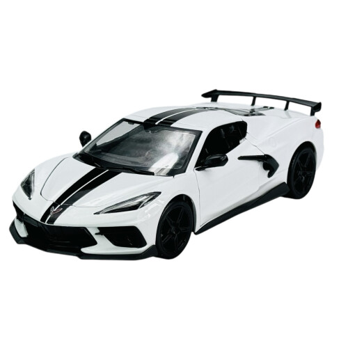 MAISTO '20 CHEVROLET CORVETTE STINGRAY WHITE 1:24