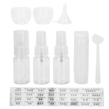 Mini Liquid Containers for Travel, Fine Mist Spray Nozzle Ensures Controlled Dispensing, Durable Construction with High Grade Plastic Material