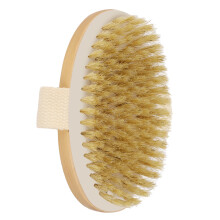 Dry Brushing Body Brush, Gugertree Contoured Wooden Handle, Perfect for Stimulates Blood Circulation, Removes Dead Skin Cells, Eco-friendly, Ideal