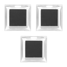 3St Zwart Matte Oogschaduw Palet Voor Heldere En Natuurlijke Look