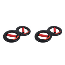 2St Fitness Handgrippers Handsterkte Trainer Zwarte Heavy Grip