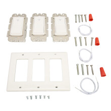 Decorative Wall Plate, Self Extinguishing Material For Safety, Upgrade Your Room With Elegant Design, Easy Installation And Voice Control
