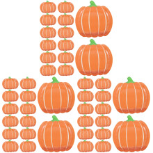 75St Pompoenvormige Papieren Dinerborden Wegwerp Voor Halloween