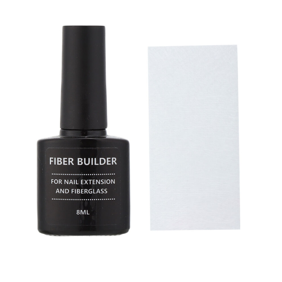 Smart Fibers Builder Base Gel, Non-Toxic Formula For Safe And Healthy Nail Growth, Quick Application And Long Lasting Shine, Practical For Diy