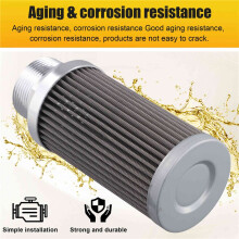 Forklift Hydraulic Filter Oil Filter Element Stainless Steel 419-15-14650 for Wa380-3 Loader Oil Inlet Filter