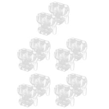 5Paren Transparante Plastic Veterklemmen Veiligheid En Decoratie