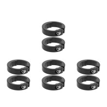 8St Zwarte Aluminium Handvat Klemring Voor En Stevig