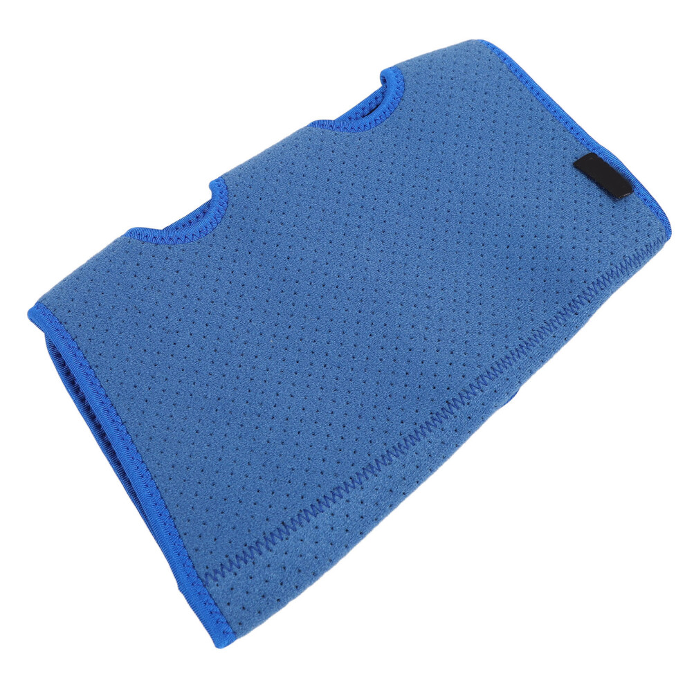 Blue Calf Compression Sleeve â Adjustable, Breathable Support for Sports & Recovery