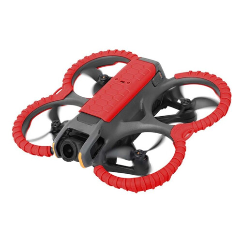 2Set Drone Accessories Set Includes Bumper Ring and Back Protection Case,Anti-Collision Impact Protector for AVATA 2,D 1