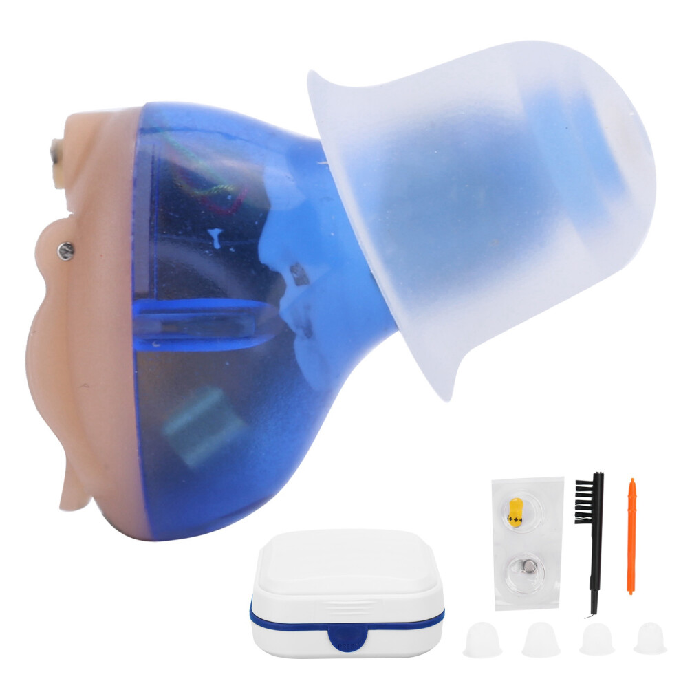 User Friendly Hearing Amplifier, Voice Amplifiers, Noise Cancelling, Ultrasmall, Comfortability, Crisp Sound Quality, for Adults, Elderly