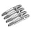 Outer Handle Decorative Frame Car Door Outer Handle Protective Decorative Frame for   Silver 3