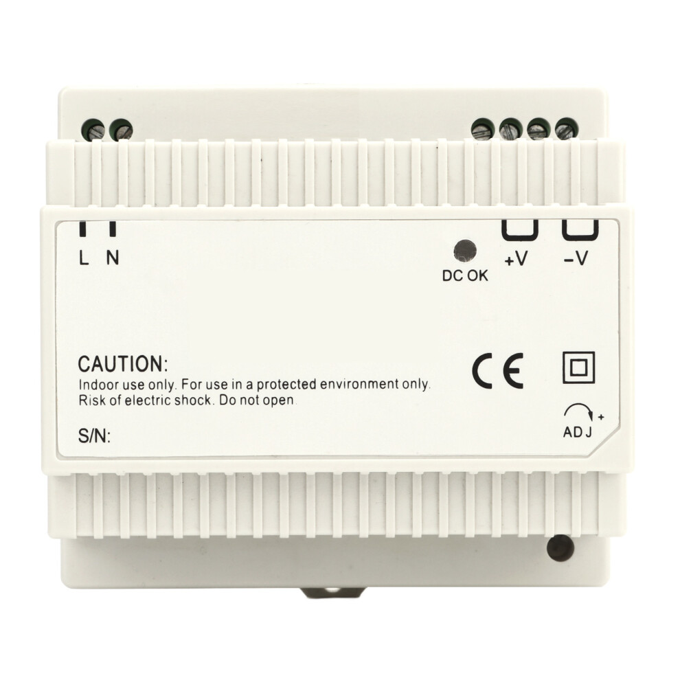 Din Rail Power Supply Ac Dc Switching Power Supply Rail Mounting Power Supply Overcurrent Protection Vent Design For Fast Heat Dissipation Compact 9159805620393