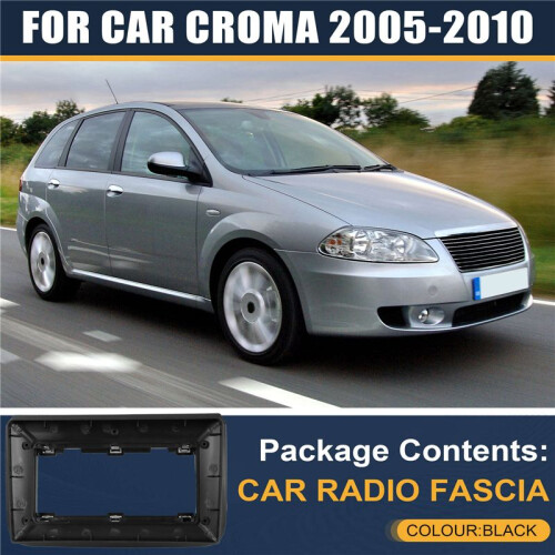 Adaptador de Quadro de Fáscia de Carro de 9 Polegadas Canbus Box Android Radio Dash Kit de Painel de Montagem para  Croma 2005-2010 1