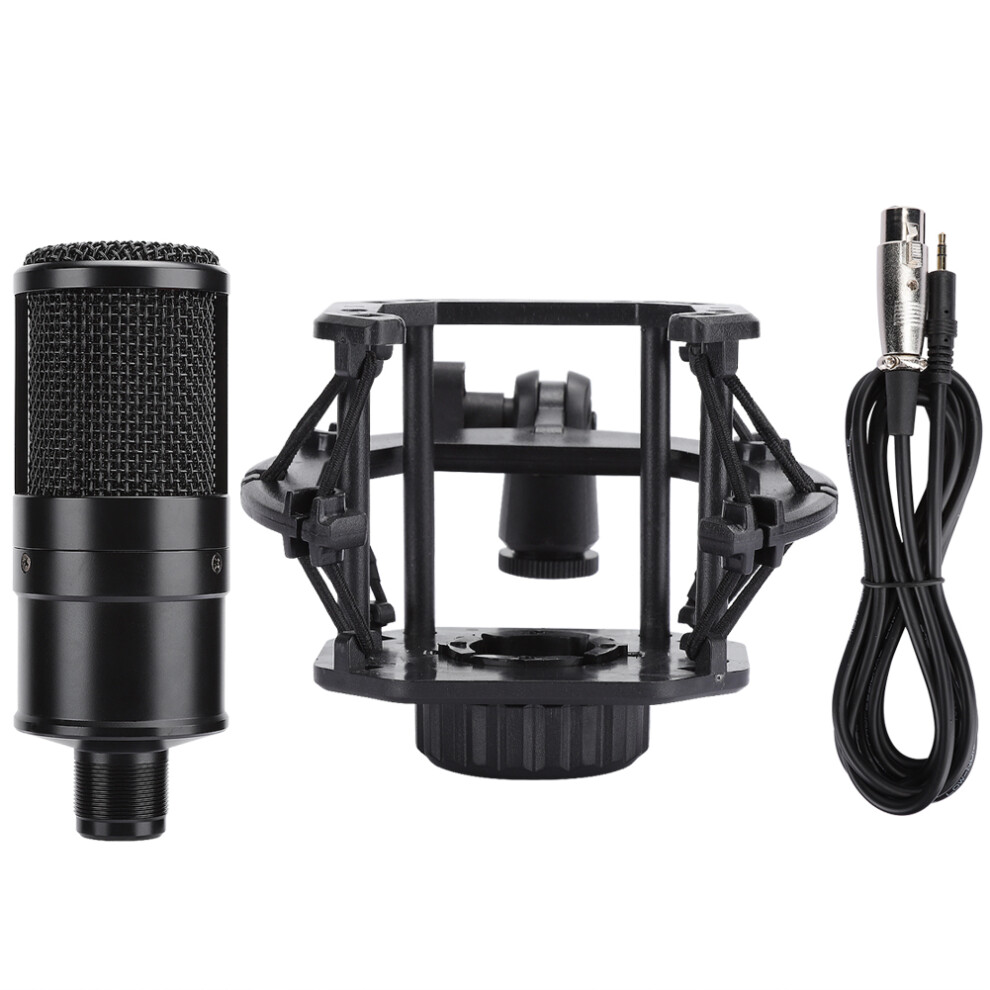 Studio Quality Condenser Microphone, Shockproof Design For Stable Recordings, Wide Dynamic Range Ensures Versatility, High Pass Filter For Noise 9479868777804