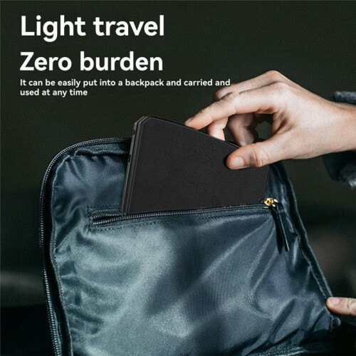 Ergonomic V-Shaped Three-Way  Folding Keyboard Mobile Phone Tablet Charging Light and  Keyboard 1