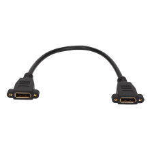 HDMI-verlengkabel voor naadloze apparaatconnectiviteit, ondersteunt Full HD stereoscopische 3D-weergave, vergulde connectoren voor duurzaamheid,