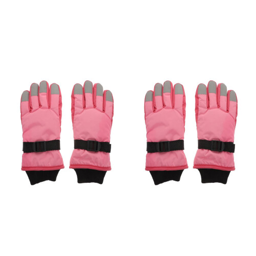 2Paren Ski Handschoenen Waterdicht Roze