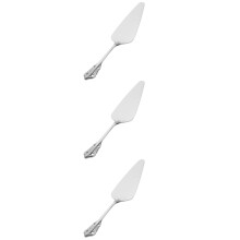 3St Duurzame Roestvrijstaal Cake Slicer Set Voor Gelijkmatige Stukken