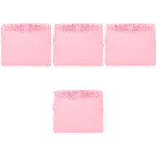 4St Lichtgewicht Roze Silicone Mat Voor Schilderen En Resin Gieten