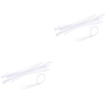 2000St Zelfsluitende Nylon Zip Ties Wit Weerbestendig Voor Kabels