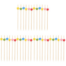 300St Fruit En Drink Picks Assorti - Elegant Voor Cupcakes En Hapjes