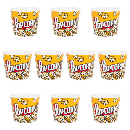 30St Popcorn Houder Multi PP Voor Kids En Feestgebruik