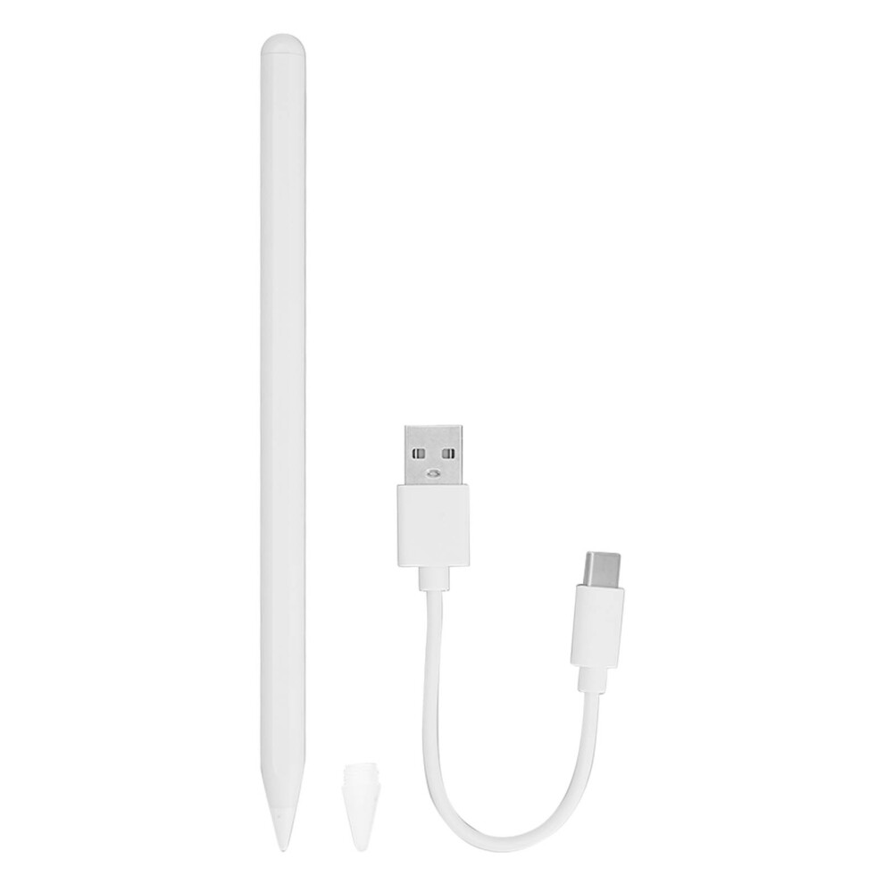 Digital Stylus For Ios Tablet: Smart Power Saving, Pixel Precision, Magnetic Attachment, Durable Tips, Ideal For Creative Projects (White) White 9479868336339