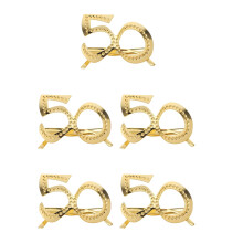 30St Plastic Gouden Feest Bril Verjaardag Rhinestone Party Eyewear