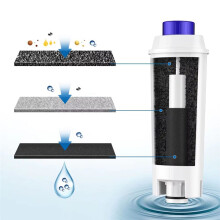 Coffee Machine Filters Replacement for Filter DLSC002, Water Filter Cartridges Activated Carbon Softener
