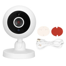 Smart Camera for Wide Application, Indoor and Outdoor, Enhanced Infrared Night Vision, Motion Detection, Two Way Talk, Dual Voice Call, HD Wide