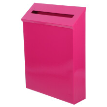 Roze Ijzeren Brievenbus Vintage Wandpostvak Decoratief Thuis