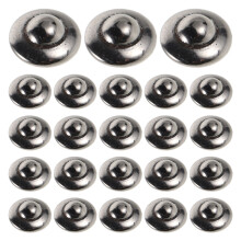 1Set Versatile Silver Carbon Steel Tumbling Shot for Jewelry Finishing