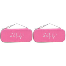 2St Lichtgewicht Roze Stethoscoop Case Draagbaar Oxford Stof