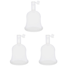 3Pièces Menstruelle Silicone Transparent Pour Rangement