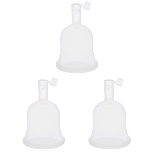 3Pièces Menstruelle Silicone Transparent Pour Rangement