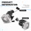 500L/H Noiseless Water Cooling Pump 4 Meters Lift G1/4 Thread for PC Computer CPU Water Cooling System 2