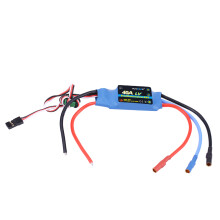 ESC per motore brushless, dissipatore di calore in alluminio per un raffreddamento ottimizzato, funzioni programmabili, prevenzione della perdita di
