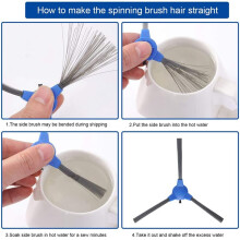 Replacement Parts Roller Brush Side Brush HEPA Filters for 850T Robotic Vacuum Cleaner Accessories