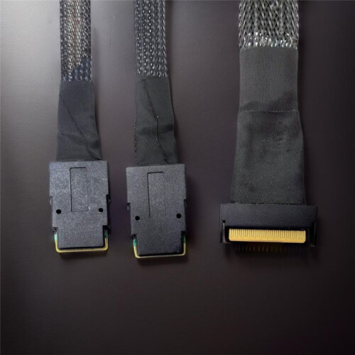 MClO X8 MCIO 8i(74P) to Dual SFF-8087 Cable PCIE5.0 Server Adapter Cable Connection Cable Server Adapter Server Cable 2