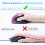 Rechargeable Dual Mode USB 2.4G Wireless +  Mouse Vertical Ergonomic Optical Mice for Computer Notebook 4