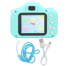 Kids Camera with CMOS Sensor, Auto Focus & Dual Camera Configuration Mini Cartoon Design for Boys and Girls Aged3-12
