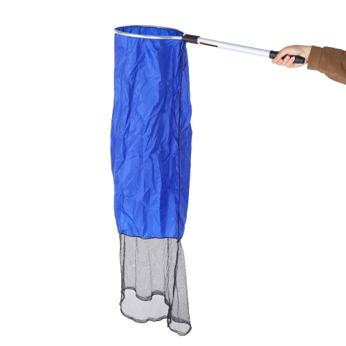 Aquarium Net with Extendable Handle Fish Friendly Soft Texture Impervious Canvas Permeable Nylon Semi Permeable Design Easy Grip Handles Waterproof 1