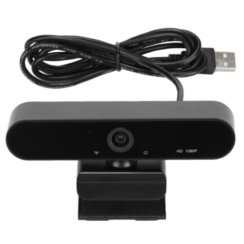 Video Calling Webcam with Crystal Clear Audio, Noise Cancelling Microphone for Live Streaming