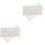 100Pièces Enveloppes Blanches En Délicate Pour Invitations 1