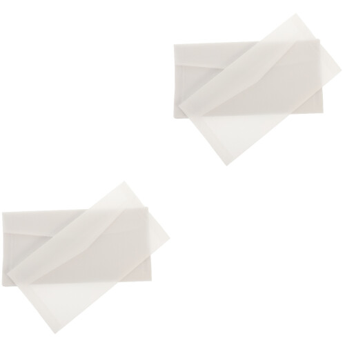 100Pièces Enveloppes Blanches En Délicate Pour Invitations