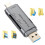 Memory Card Reader with Integrated Design, Portable and Plug and Play for Convenient Data Transfers 3